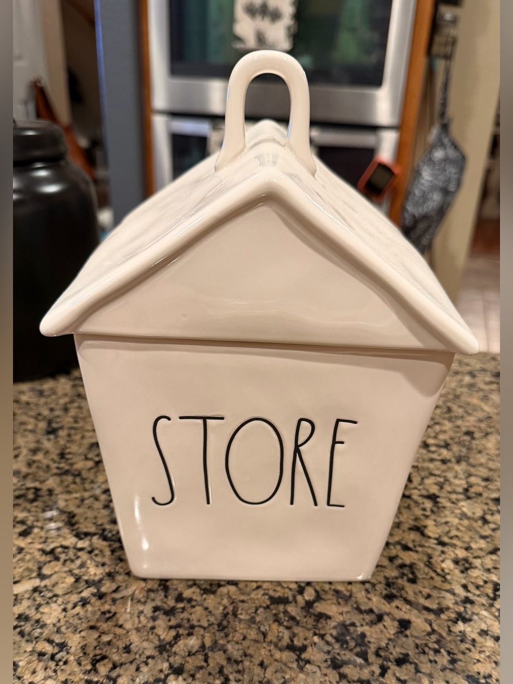 Rae Dunn Ceramic 'STORE' Kitchen Canister